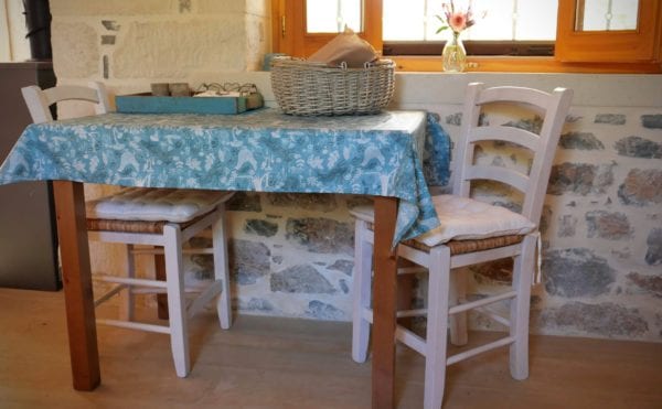 Kitchen table and chairs for indoor dining